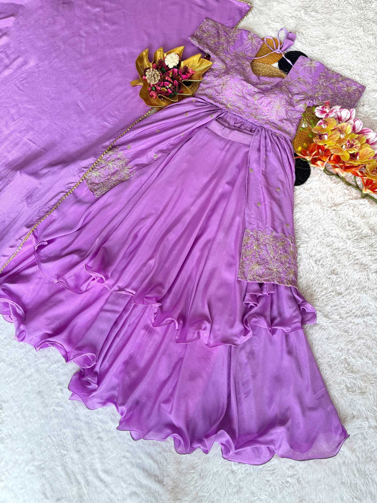 Silk Lehenga