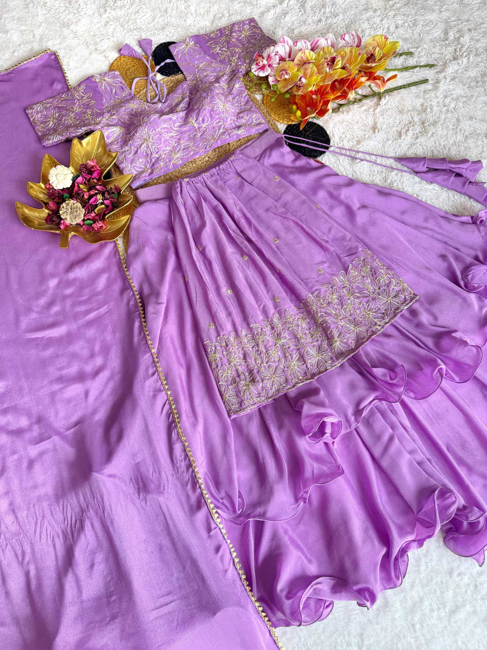 Silk Lehenga
