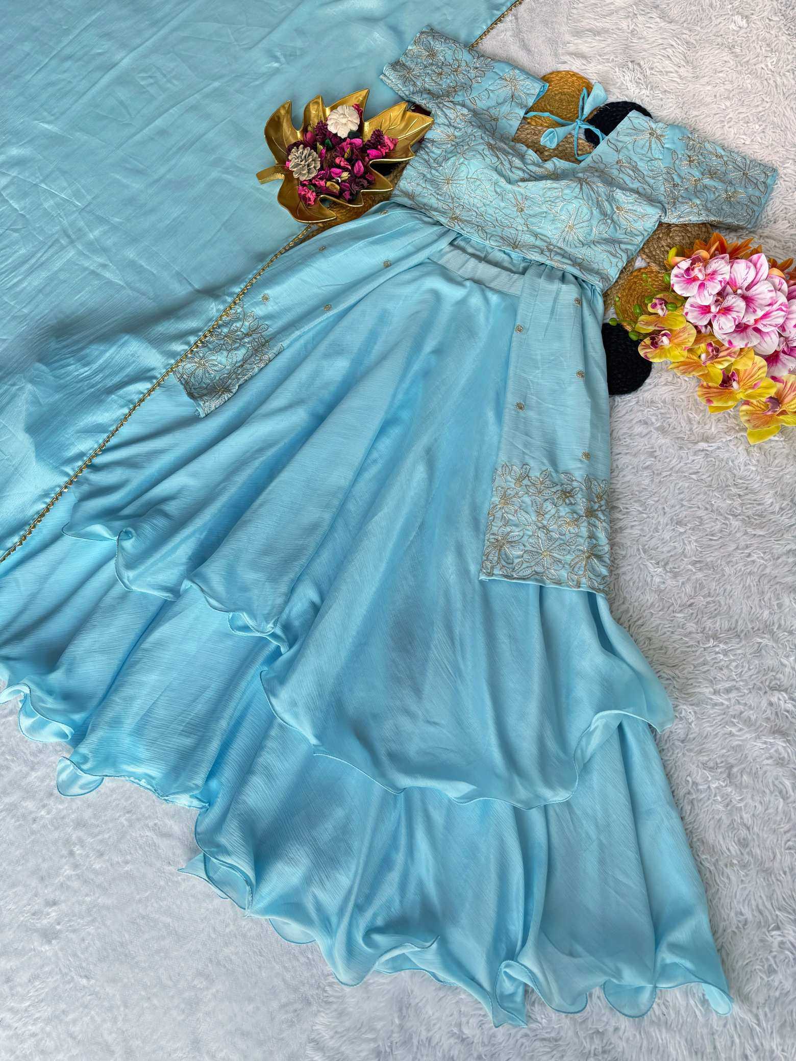 Silk Lehenga
