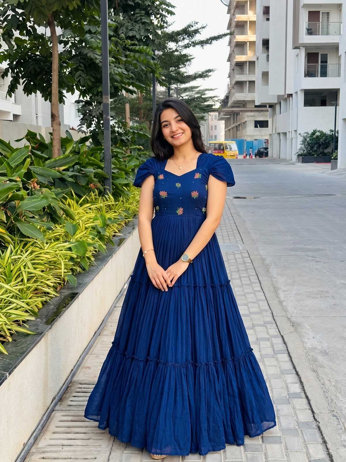 Cotton Fancy Gown