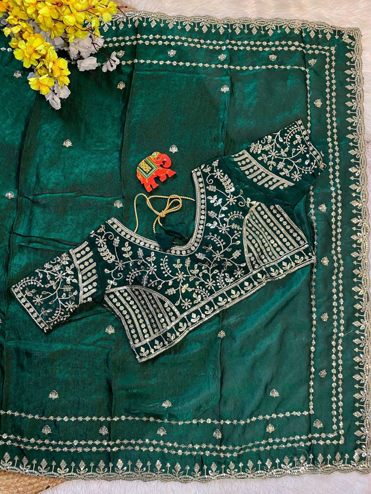 Aarini Space Silk Soft Saree