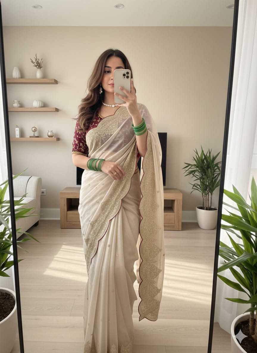Afreen Chiffon Saree