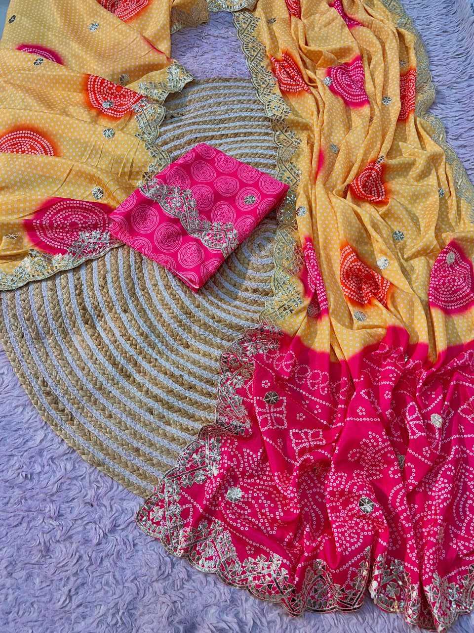 Akankshita Chinon Silk Traditional Saree