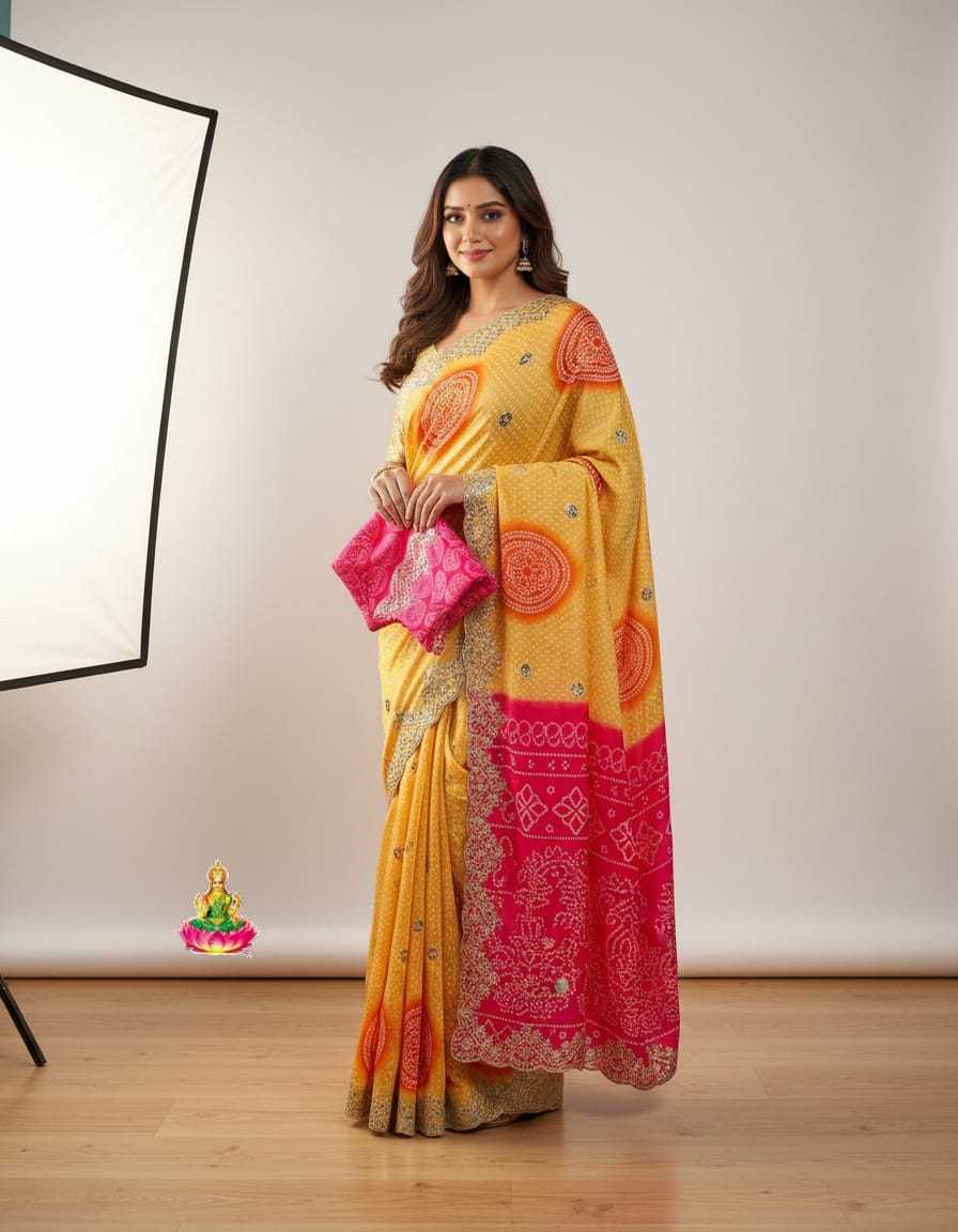 Akankshita Chinon Silk Traditional Saree