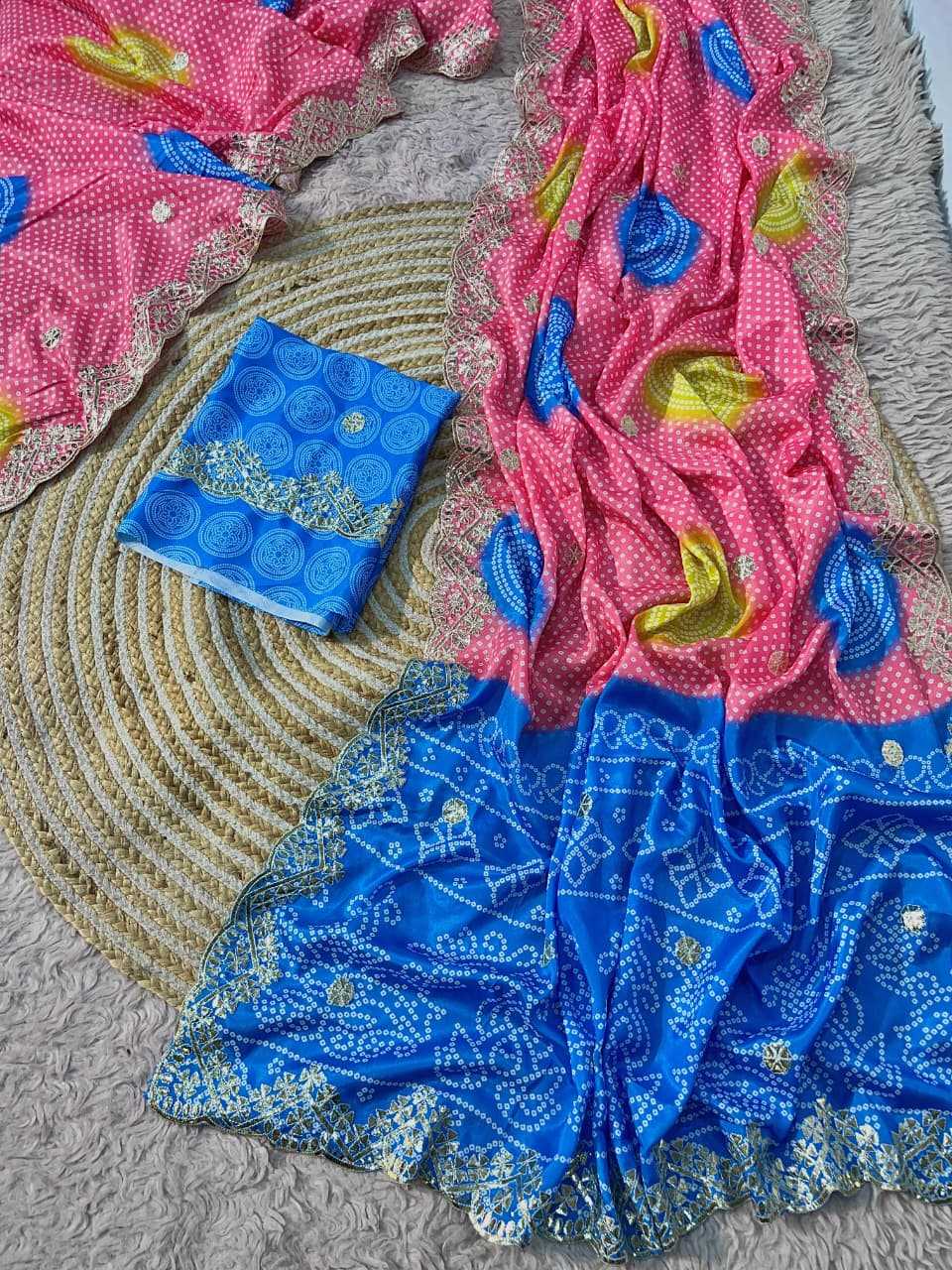 Akankshita Chinon Silk Traditional Saree