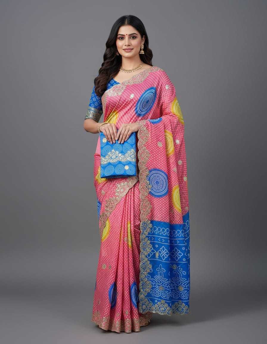Akankshita Chinon Silk Traditional Saree
