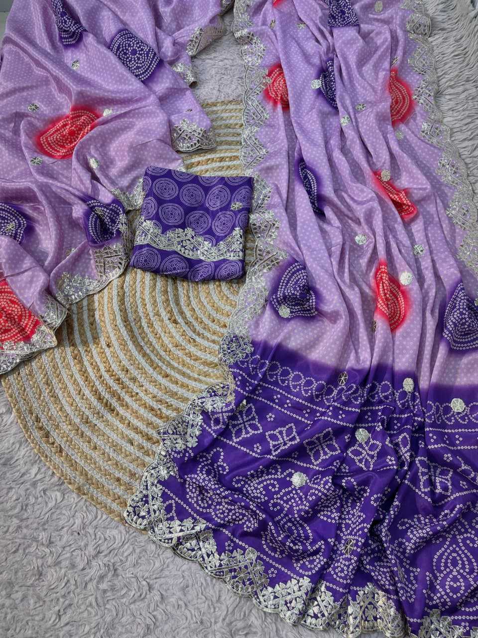 Akankshita Chinon Silk Traditional Saree