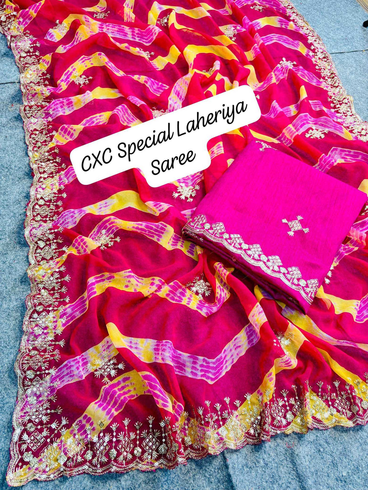 Amaya Viscose Sequnce Sequence Saree