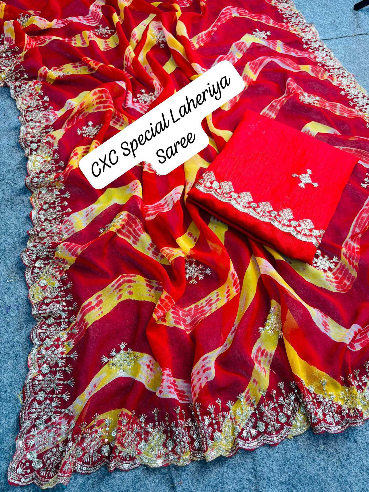 Amaya Viscose Sequnce Sequence Saree