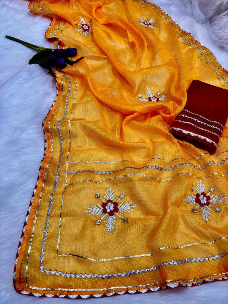 Ambika Soft Cotton Silk Saree
