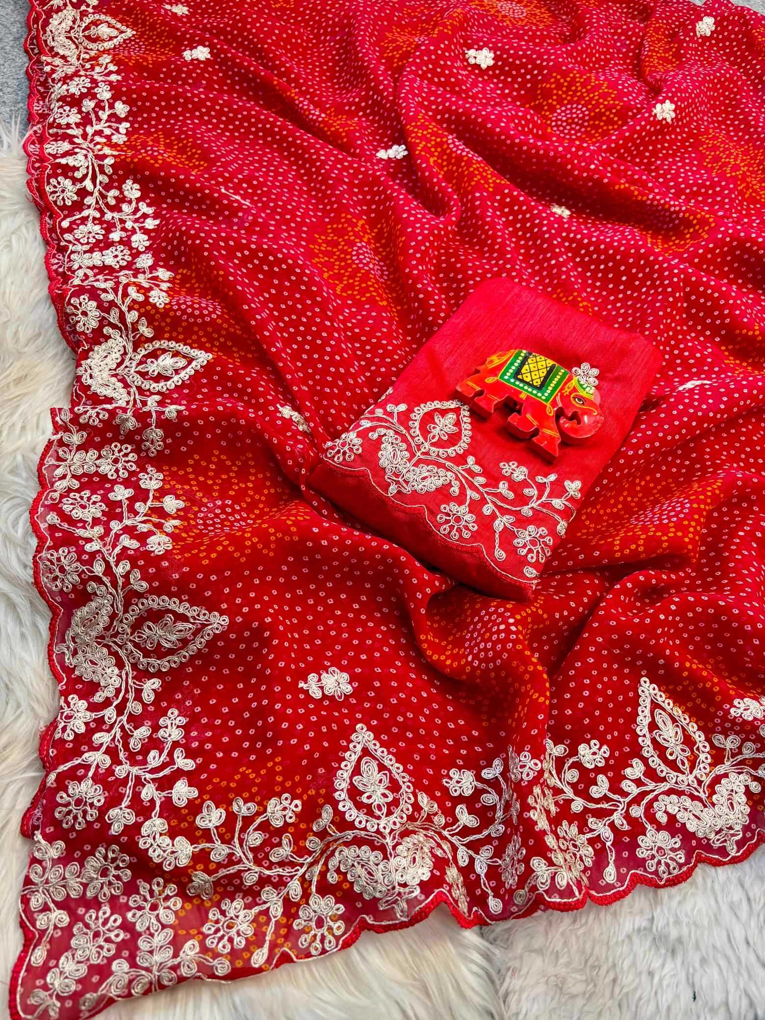 Georgette Designer Saree