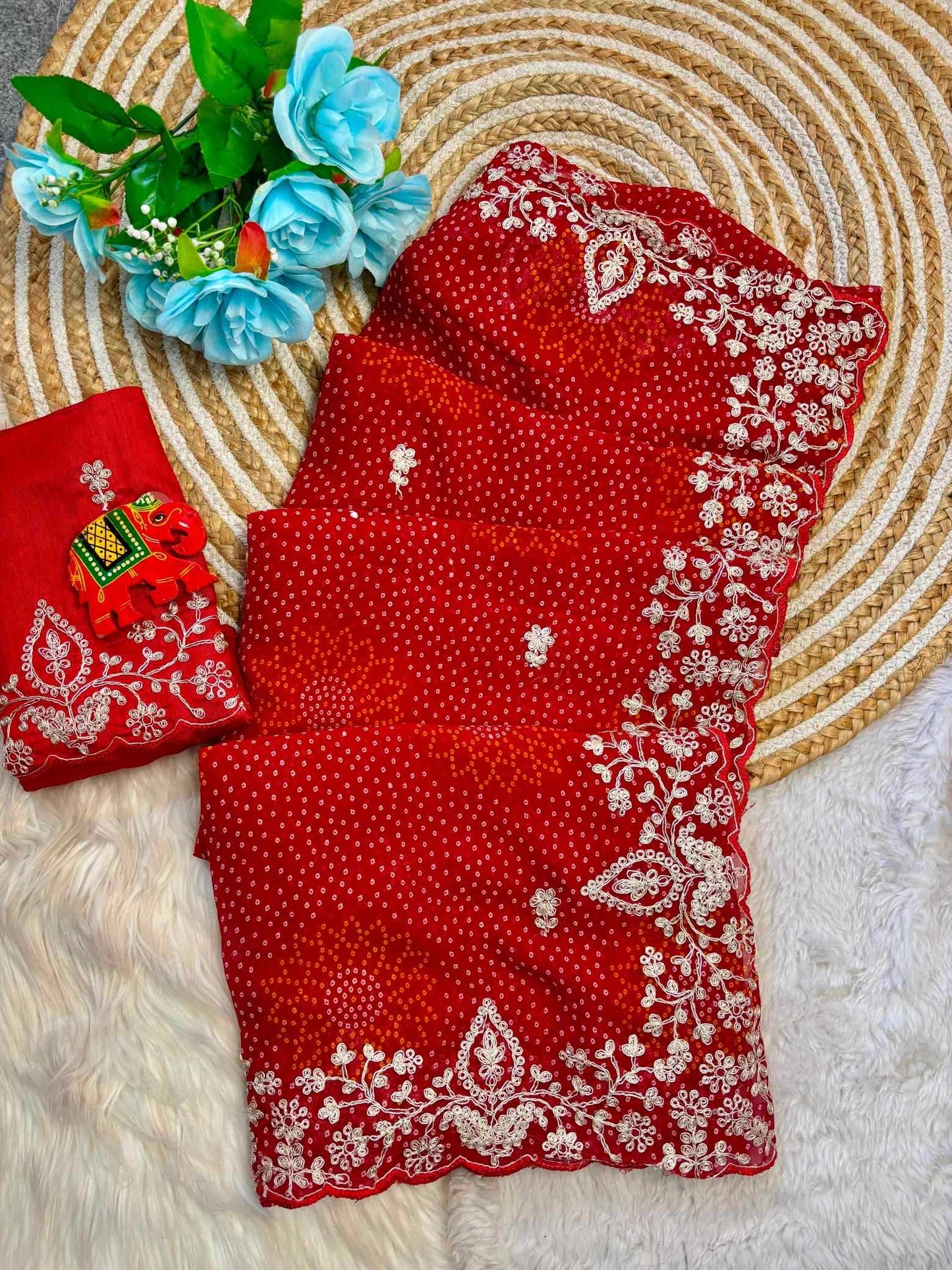 Georgette Designer Saree