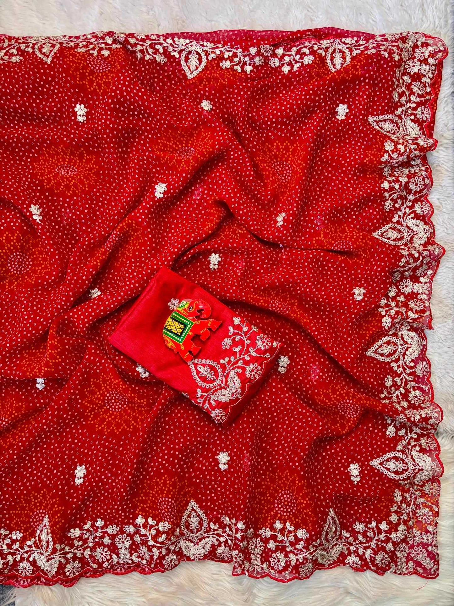 Georgette Designer Saree