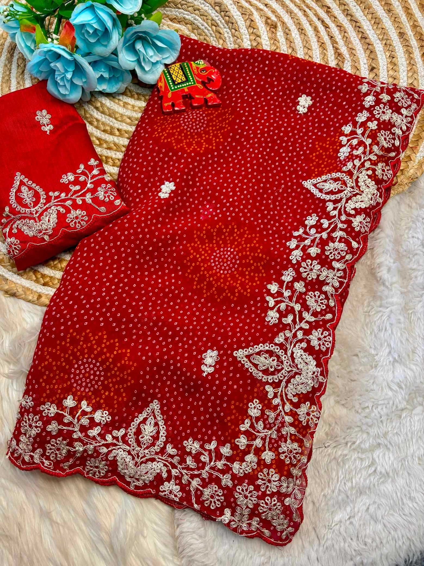 Georgette Designer Saree
