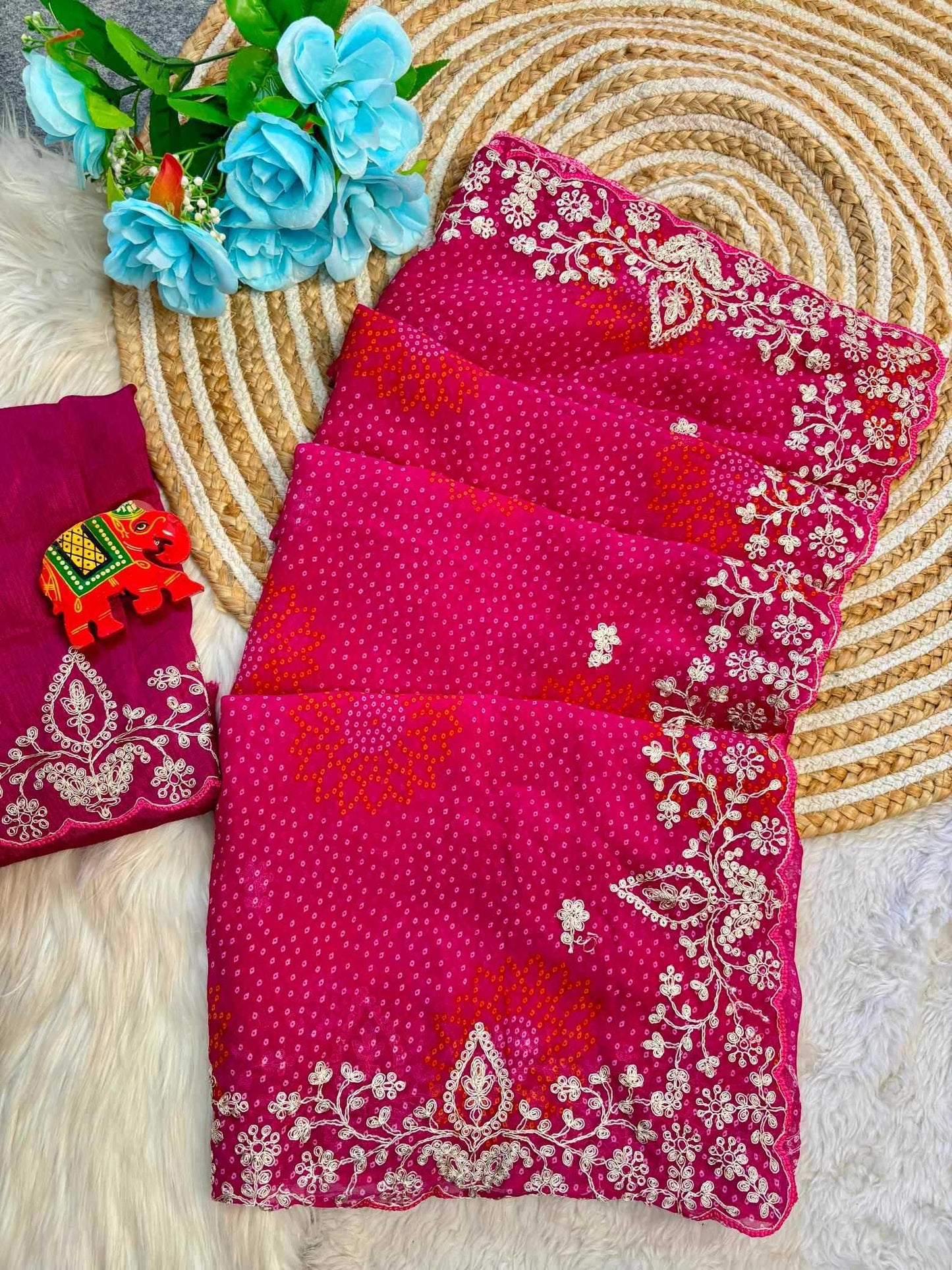 Georgette Designer Saree