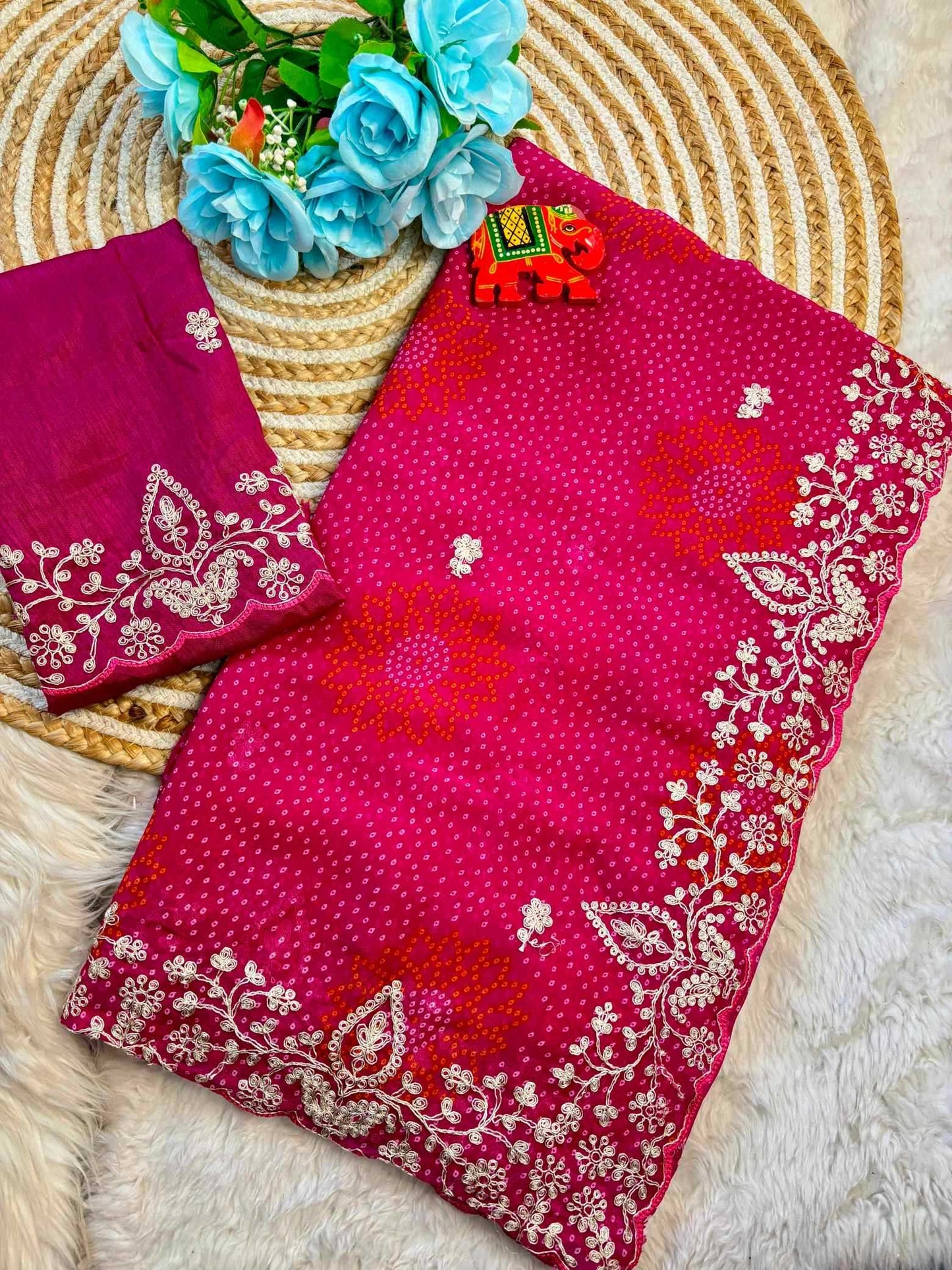 Georgette Designer Saree