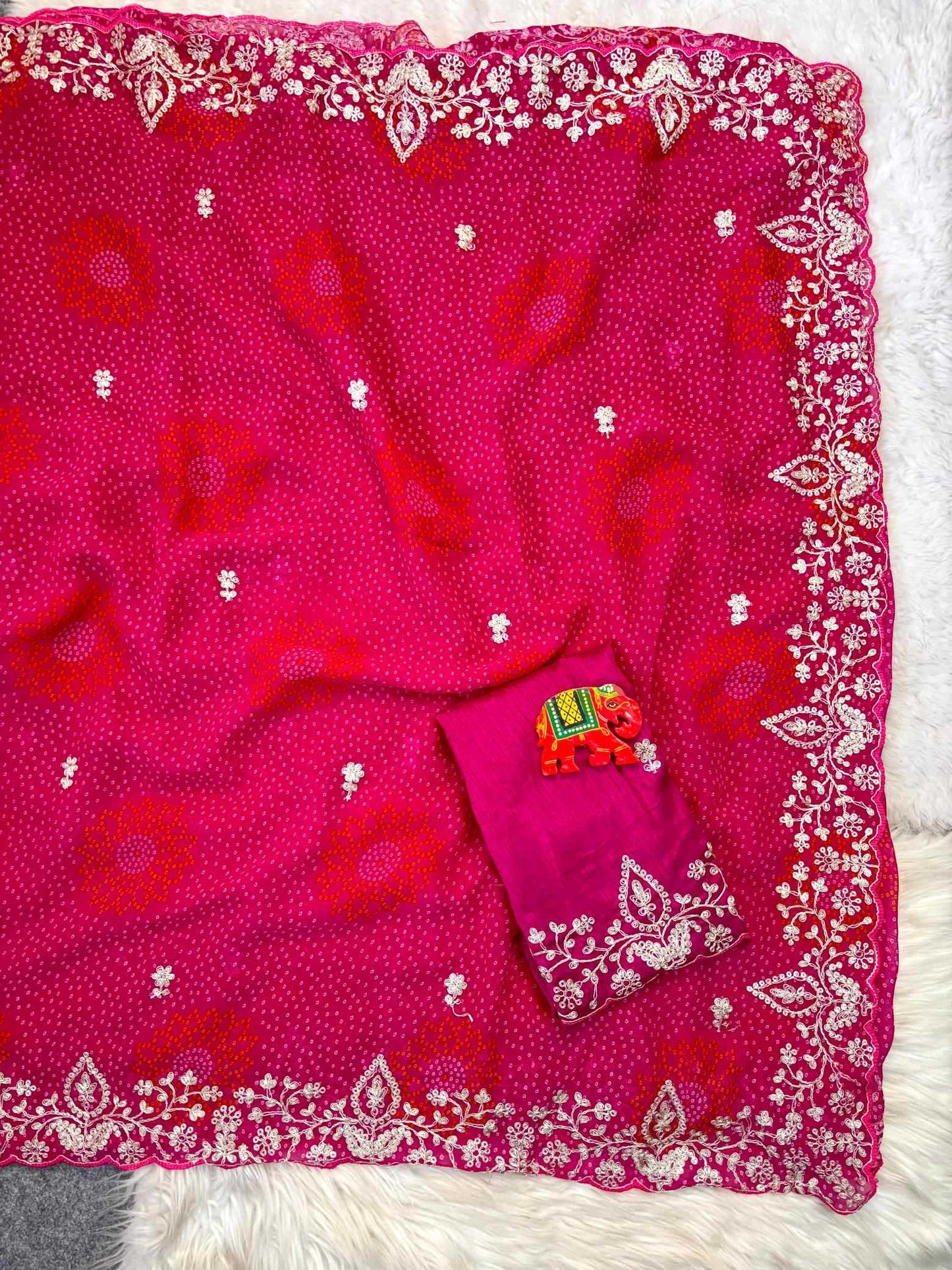 Georgette Designer Saree