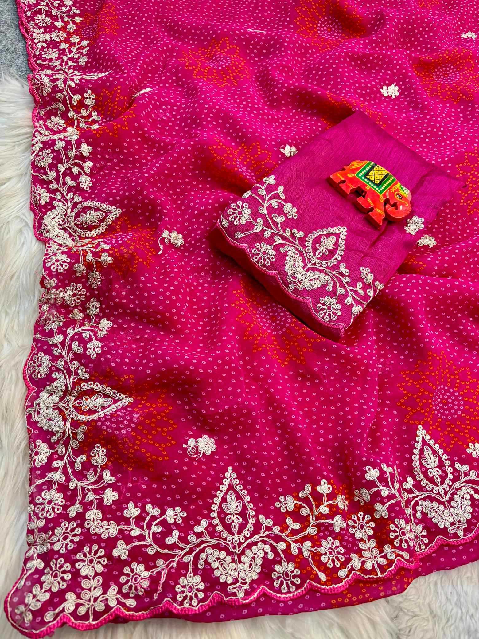 Georgette Designer Saree
