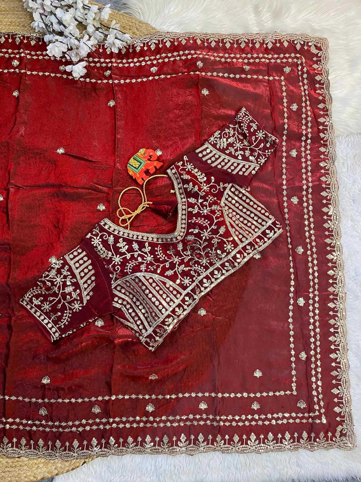 Space Silk Soft Saree