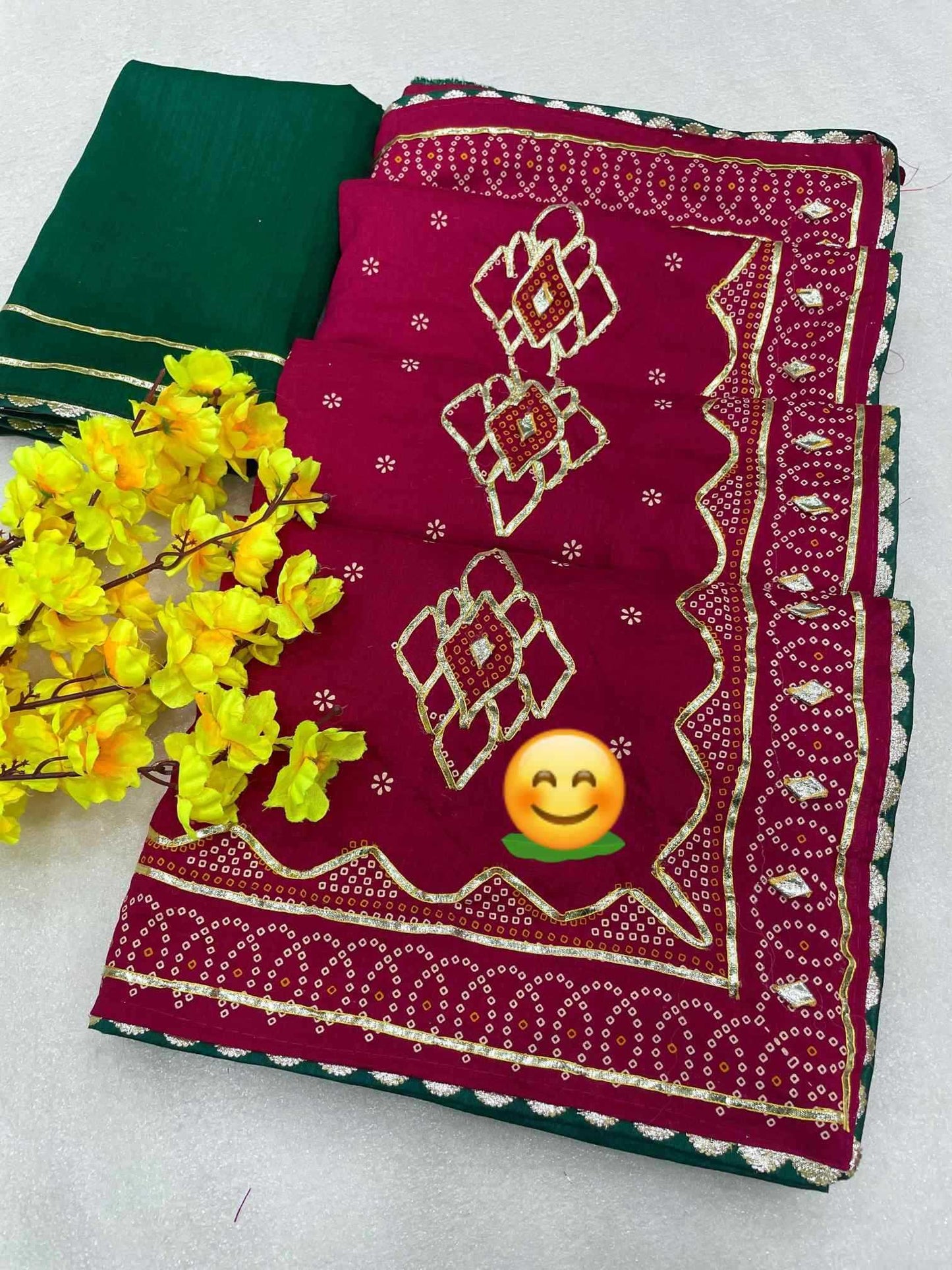Vichitra Silk Traditional Saree