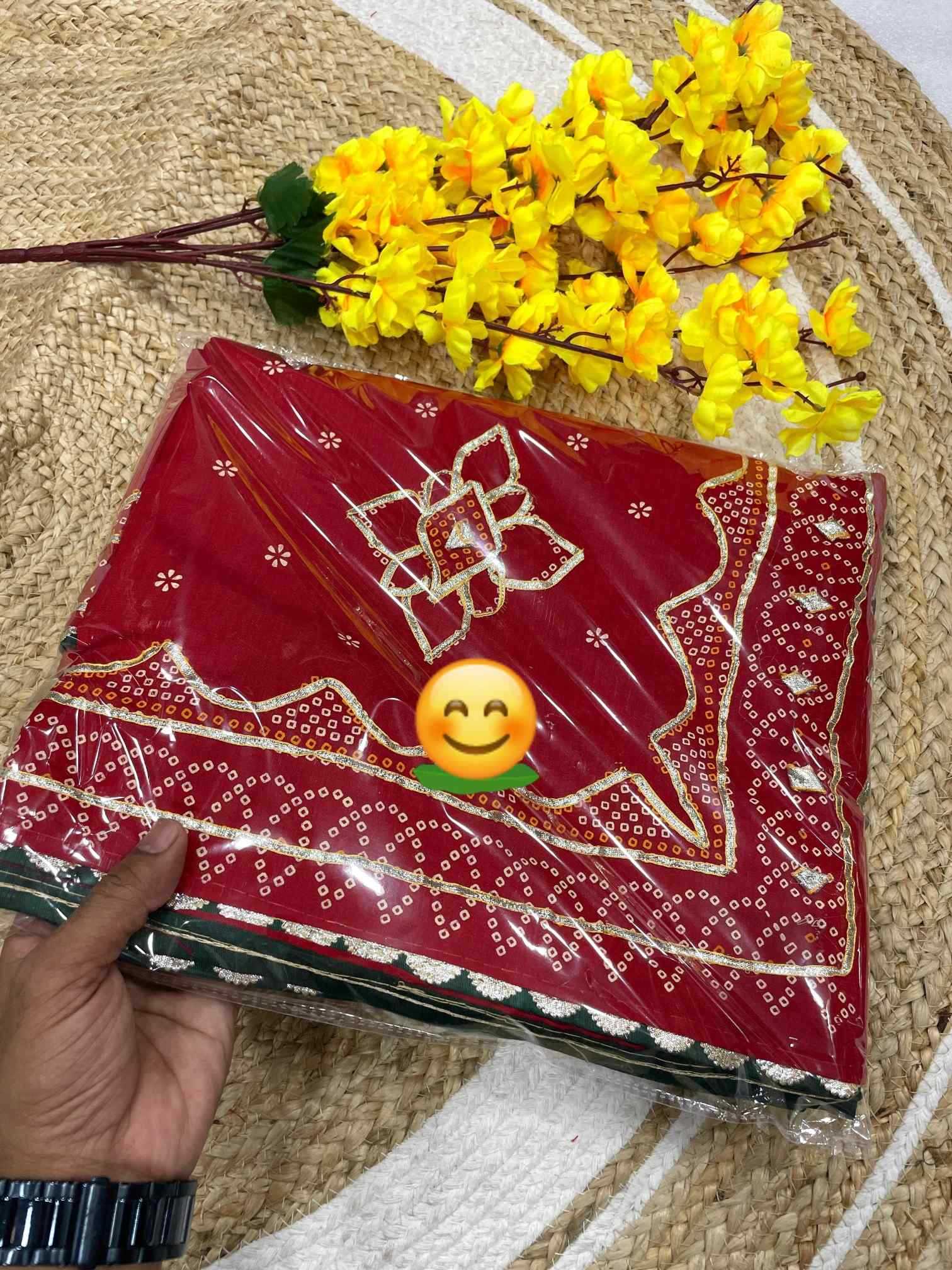 Vichitra Silk Traditional Saree