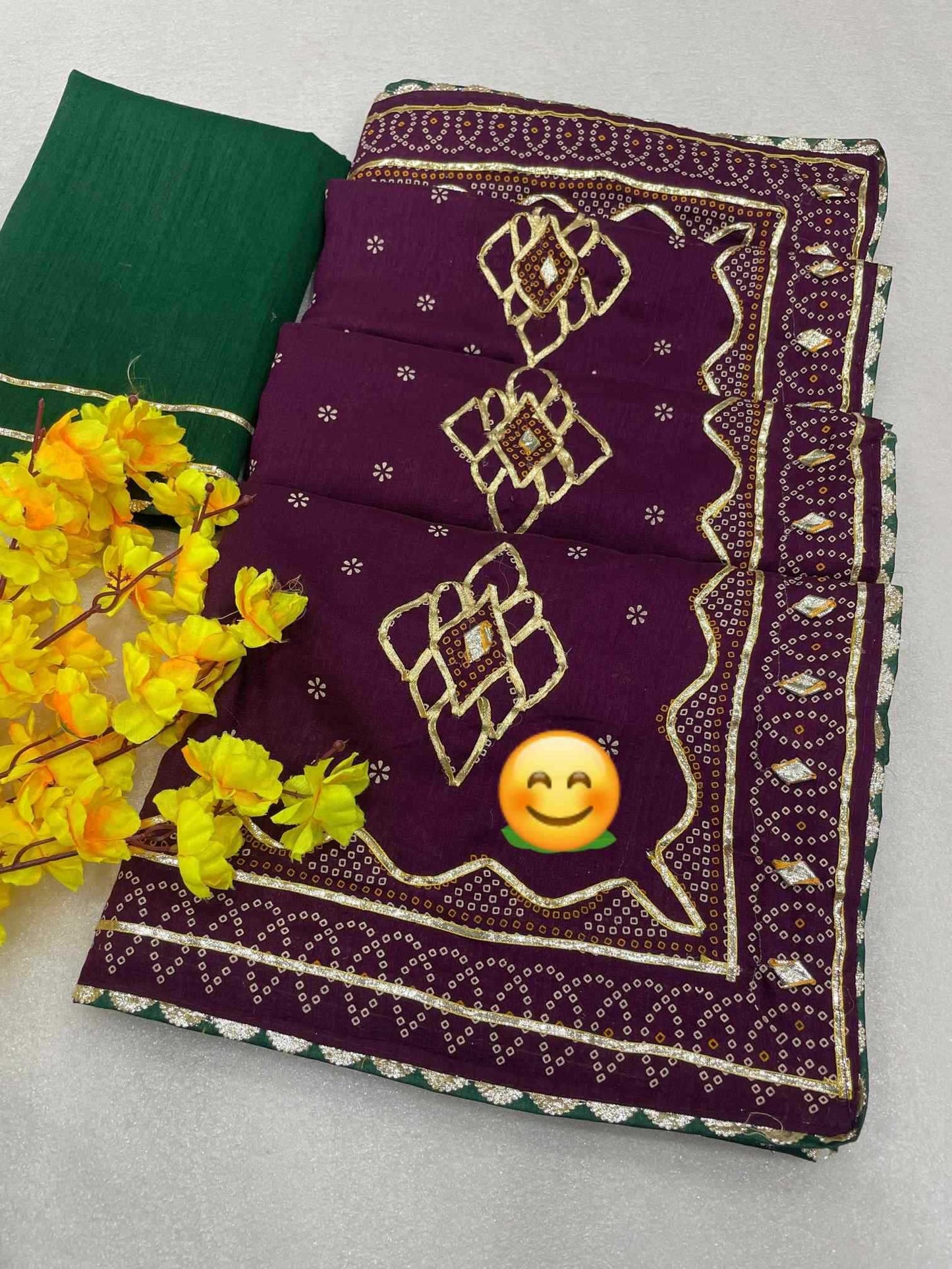 Vichitra Silk Traditional Saree