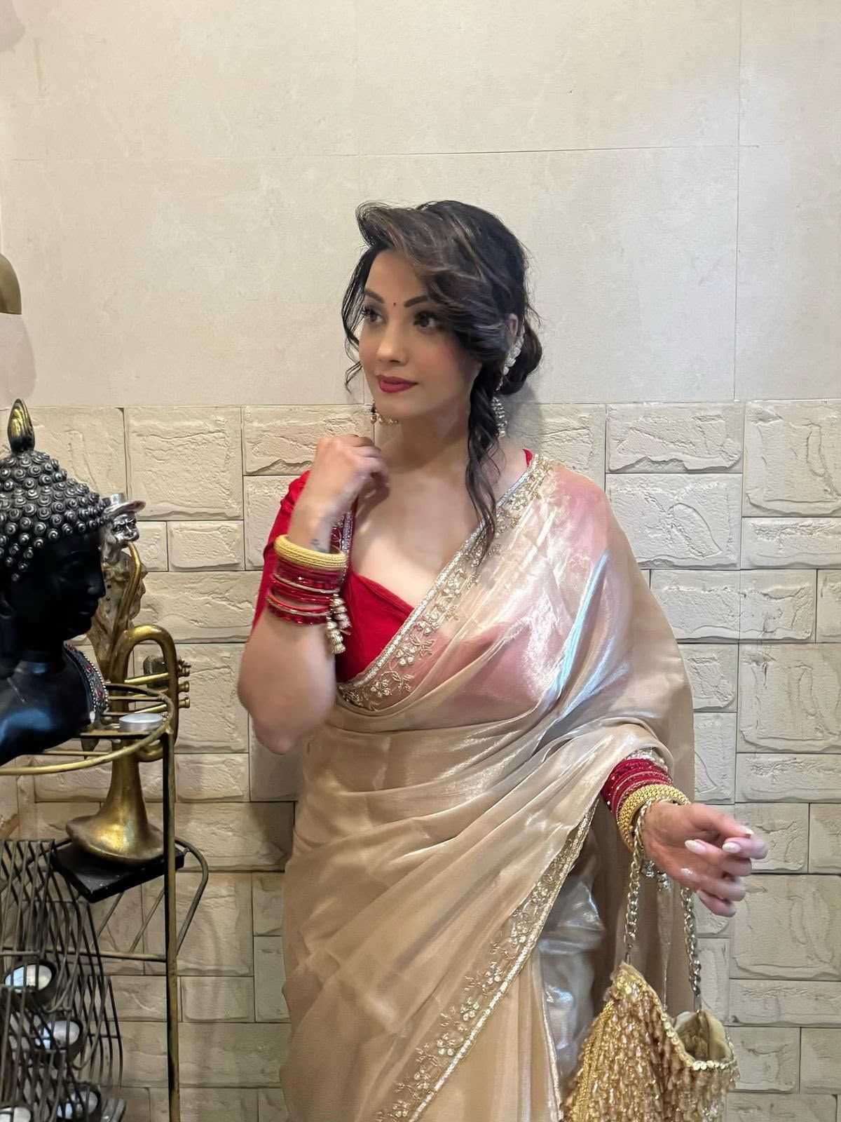 Jimmy Choo Designer Saree