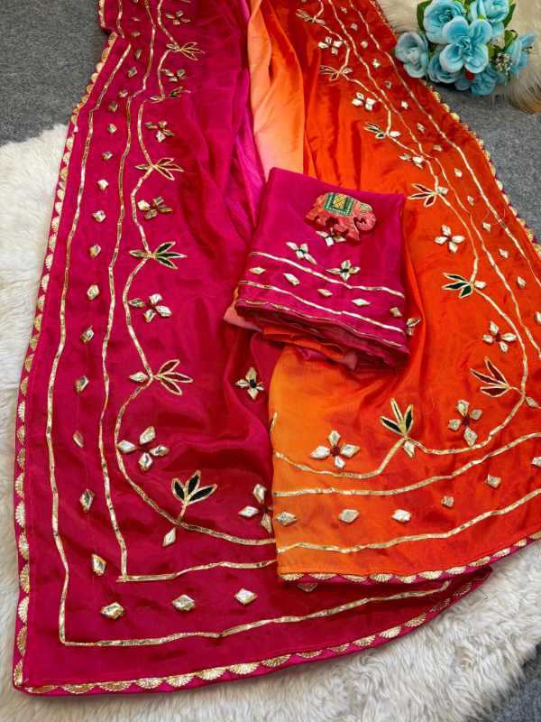 Chinon Designer Saree
