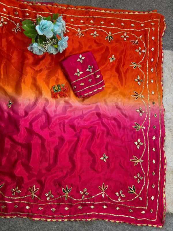 Chinon Designer Saree