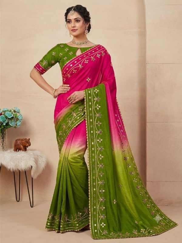 Chinon Designer Saree