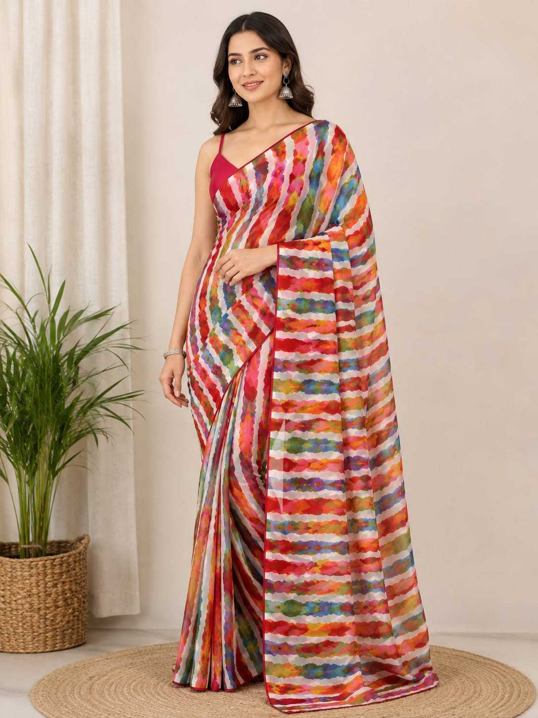 Georgette Party Wear Saree
