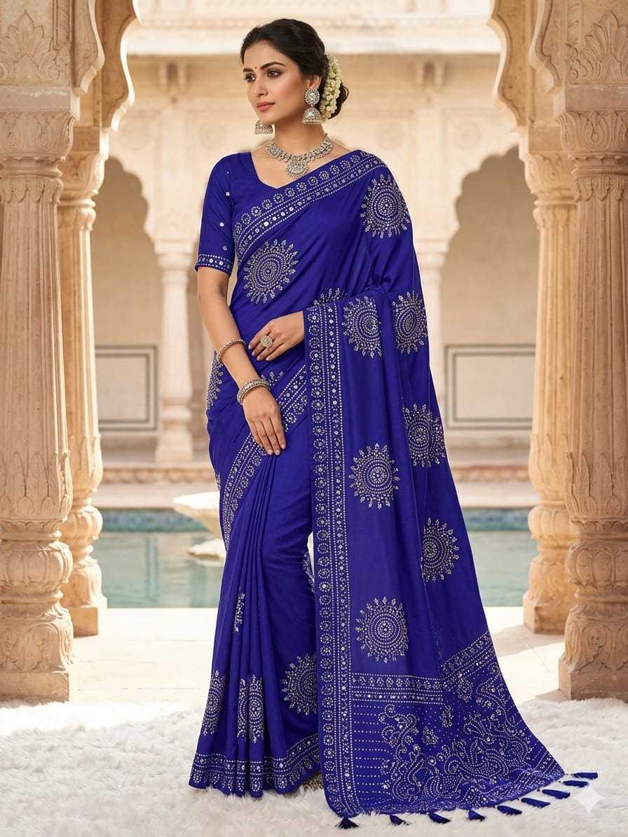Crepe Silk Printed Saree
