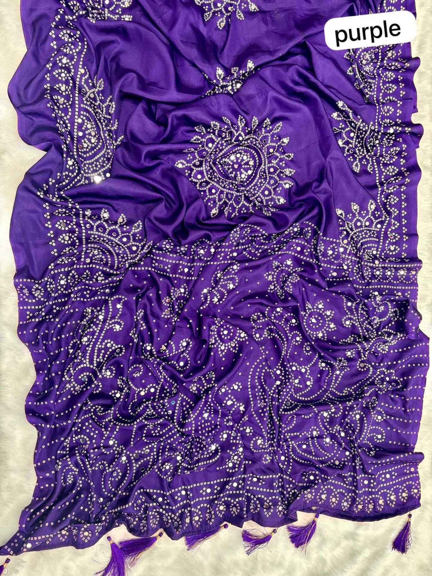 Crepe Silk Printed Saree