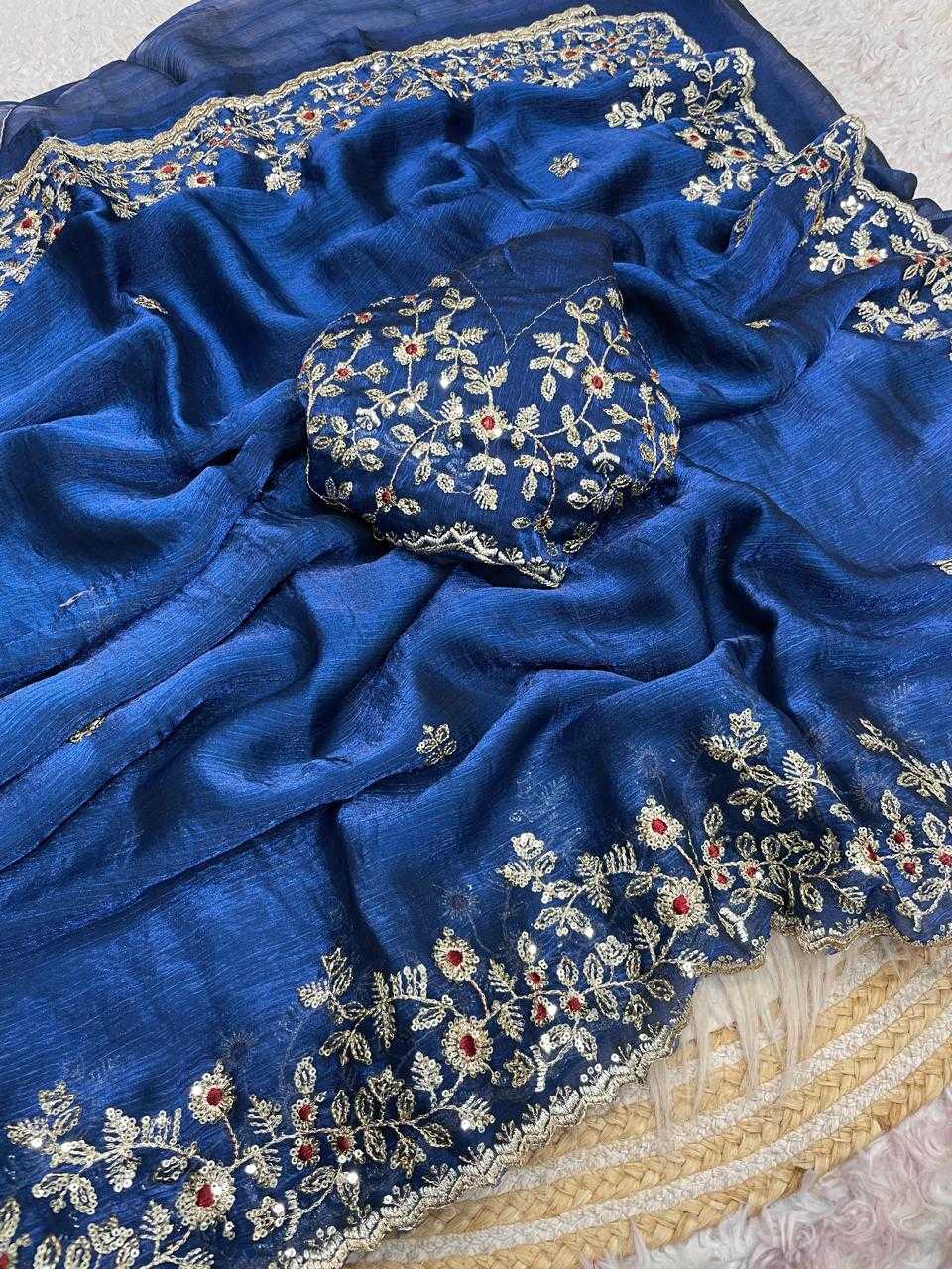 Chiffon Sequence Saree