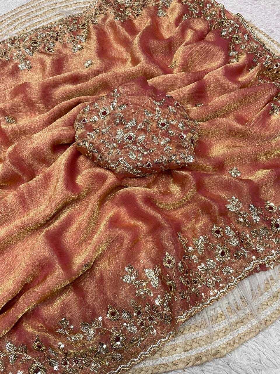 Chiffon Sequence Saree