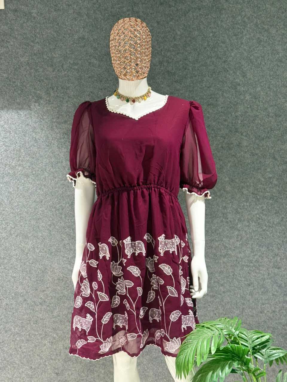 Georgette Designer Kurti