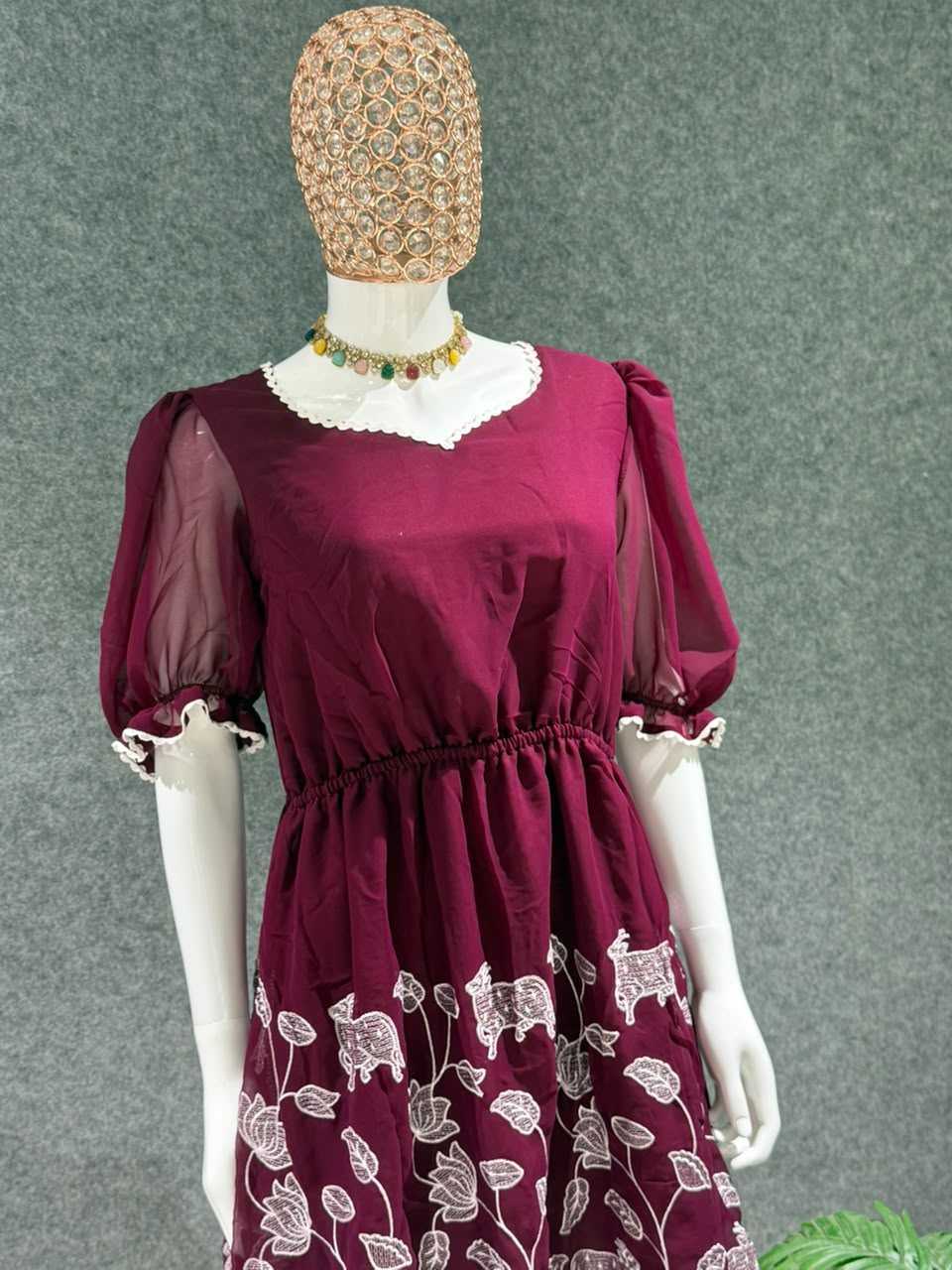 Georgette Designer Kurti