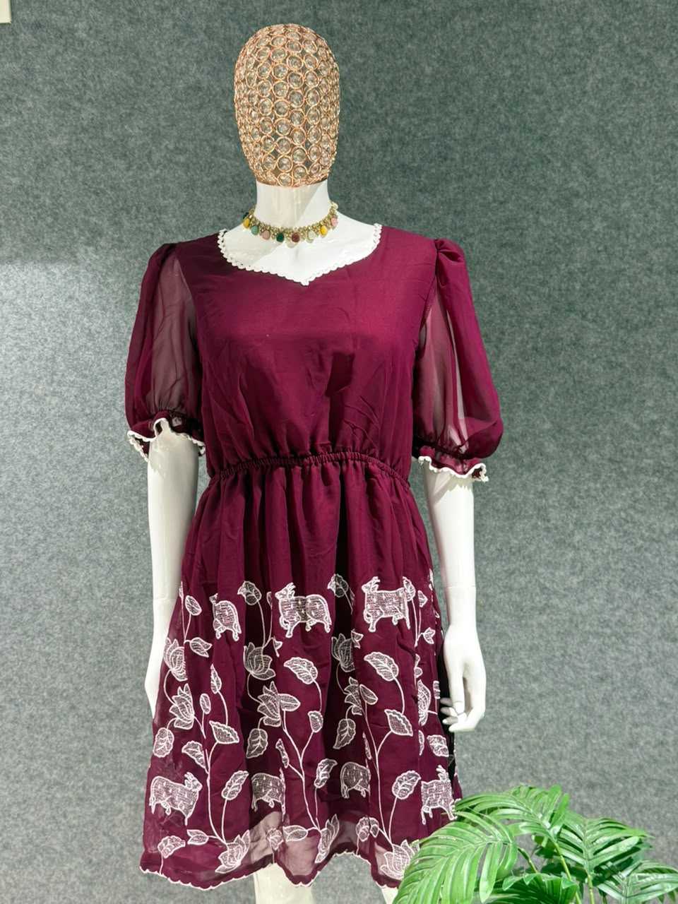 Georgette Designer Kurti