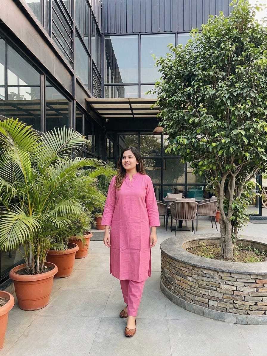 Esen Pure Cotton Party Wear Kurti