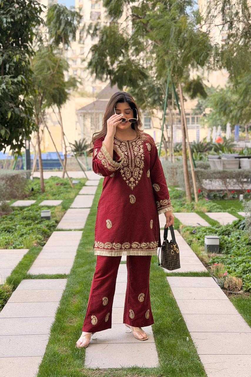 Flower Cotton Festive Kurti