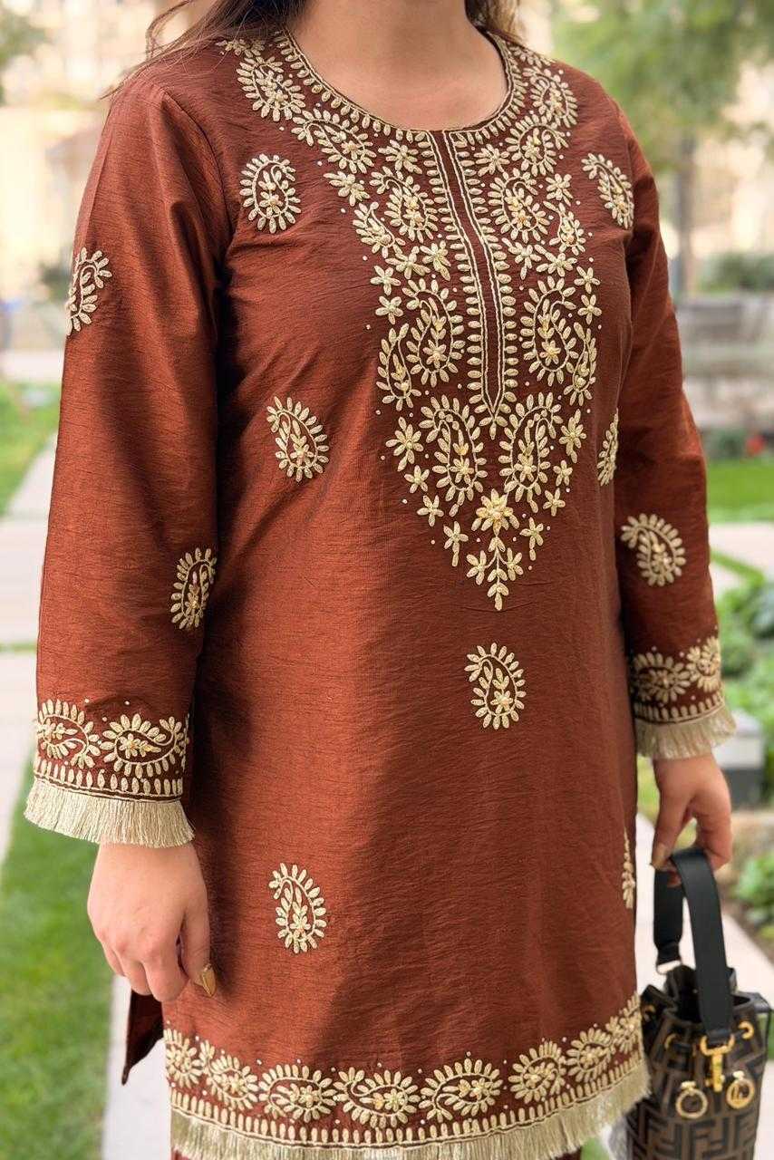 Flower Cotton Festive Kurti