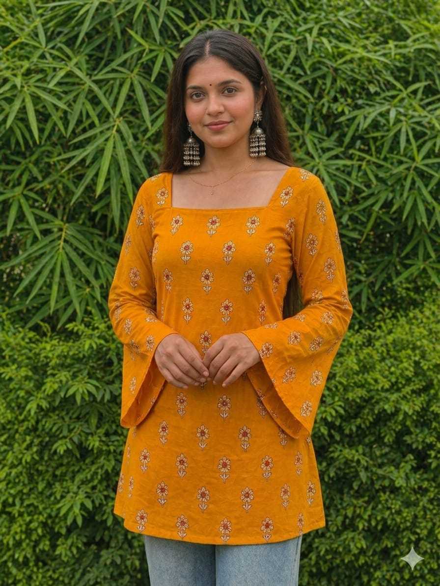Grup Cotton Printed Kurti