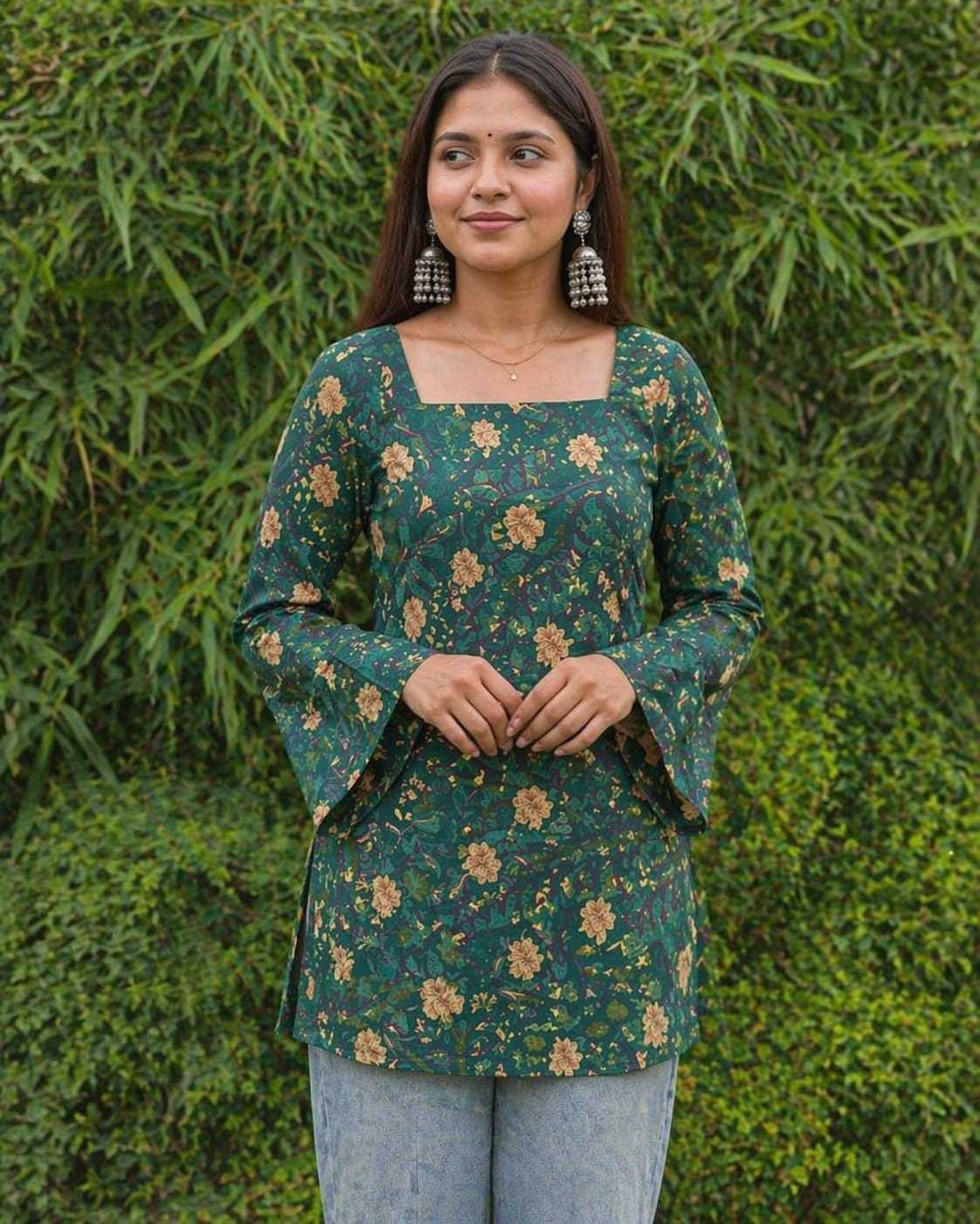 Grup Cotton Printed Kurti