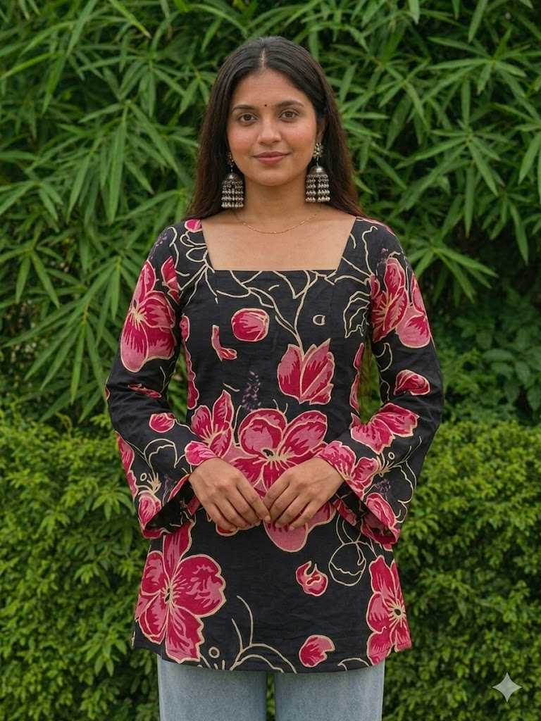 Grup Cotton Printed Kurti