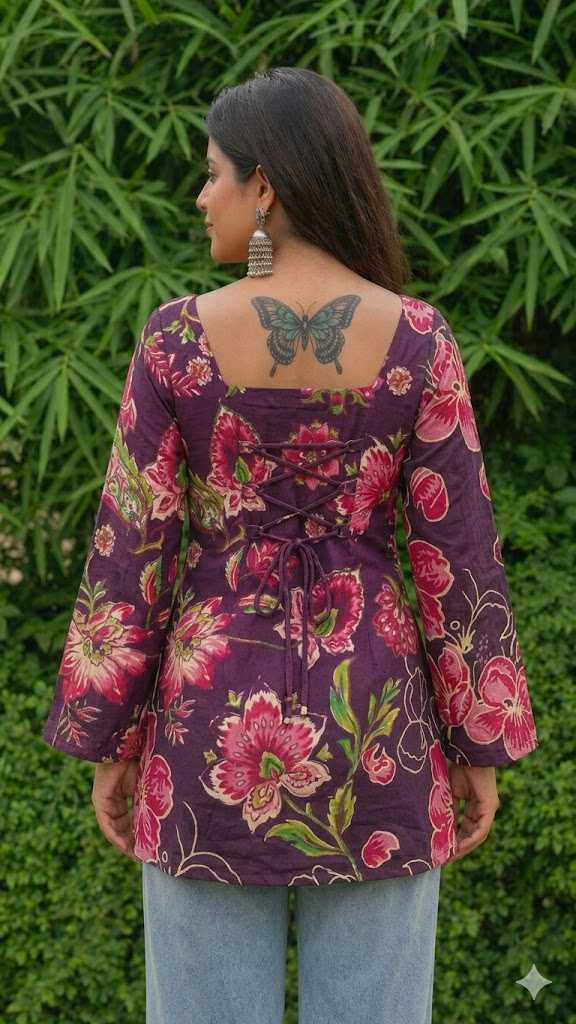 Grup Cotton Printed Kurti