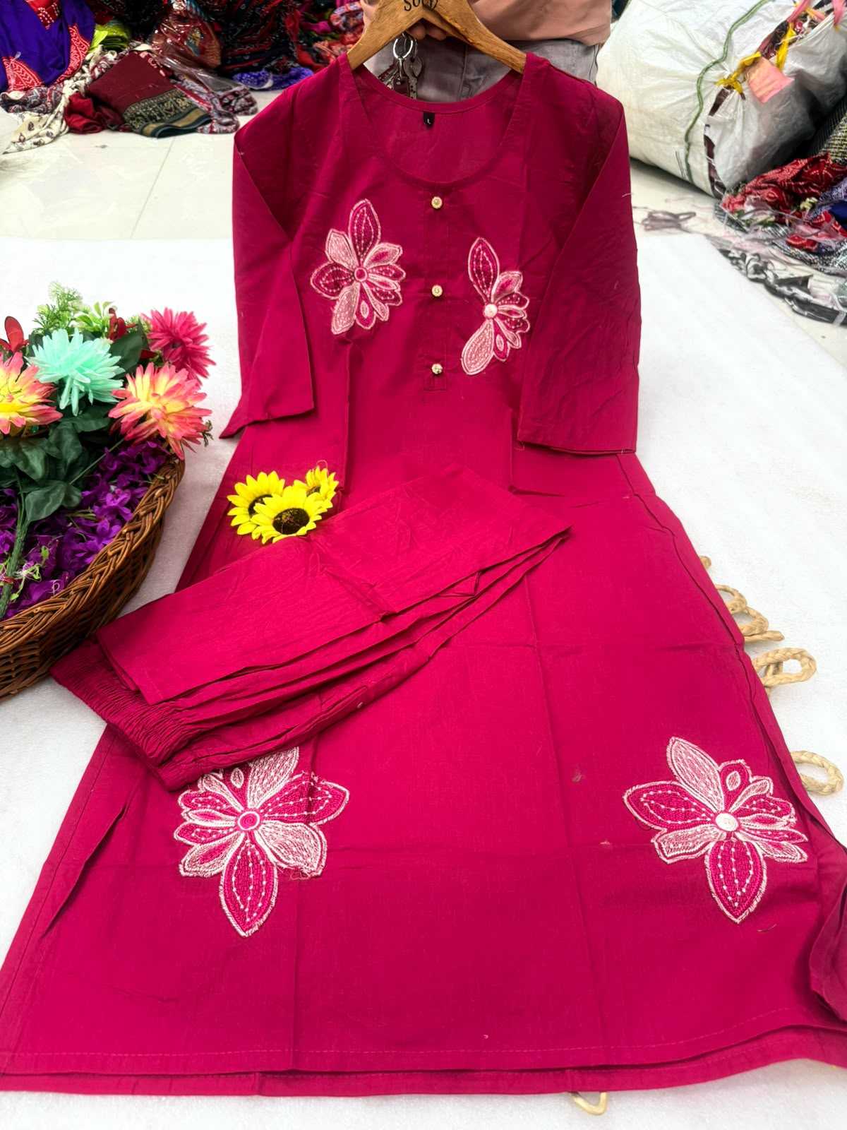 Light Cotton Designer Kurti