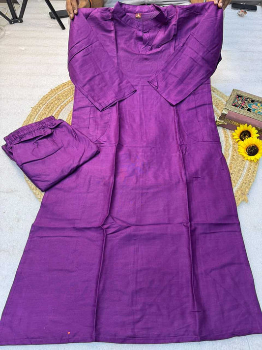 Rama Cotton Party Wear Kurti