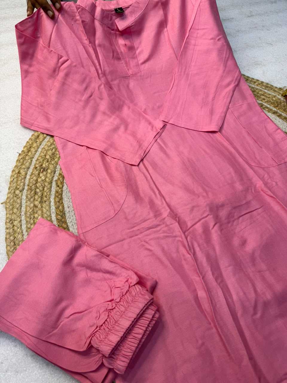 Rama Cotton Party Wear Kurti