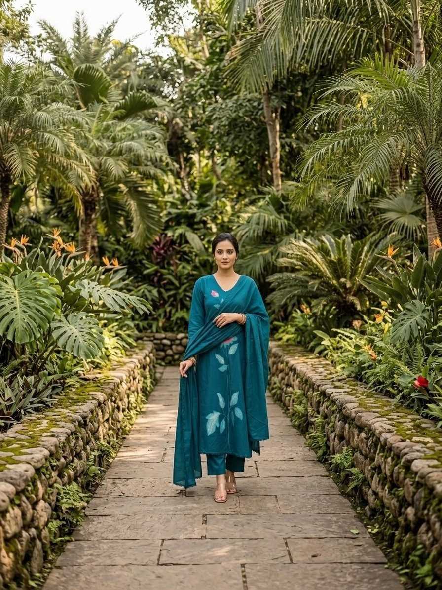 Sen Cotton Festive Kurti