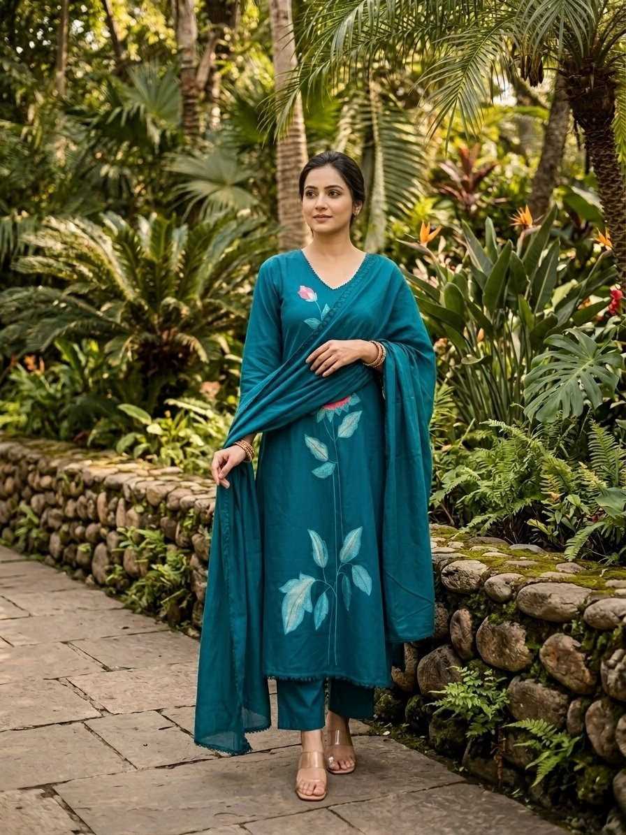 Sen Cotton Festive Kurti